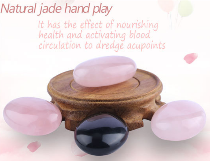 Jade Stone Healthy Playing Item