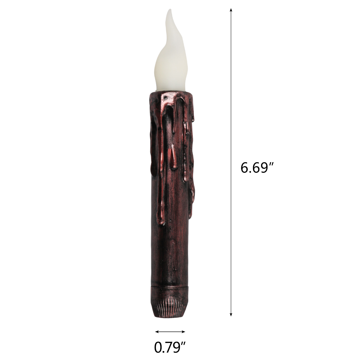 Bronze Strip Candles